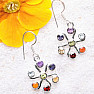 Sun Chakra Earrings Ag 925