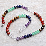 Chakra beaded necklace