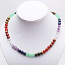 Chakra beaded necklace