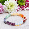 Girl&#39;s bracelet of 7 semi-precious stones