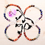 Chakra beaded bracelet Shamballa style