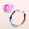 Chakra bracelet chopped with a heart