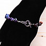 Chakra bracelet chopped with a heart