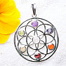 Chakra pendant Mandala Ag 925