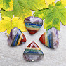 Chakra heart pendant made of semiprecious stones