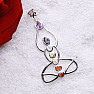 Chakra pendant Woman silver Ag 925