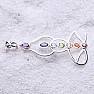 Chakra pendant Woman silver Ag 925