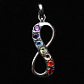 Chakra pendant Infinity silver Ag 925