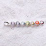 Chakra pendant long silver Ag 925