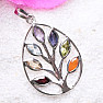 Chakra pendant tree Ag 925