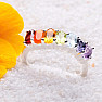 Chakra ring Energy of nature silver Ag 925