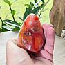 Carnelian polished freeform Madagascar 2