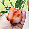 Carnelian polished freeform Madagascar 3