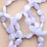 Chalcedony bracelet made of ovals