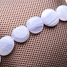 Chalcedony bracelet made of ovals