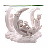 Aroma lamp Cherubs sitting on the moon