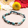 Chrysocolla bracelet made of stones A quality