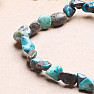 Chrysocolla bracelet made of stones A quality