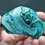 Chrysocolla with malachite polished Congo 2