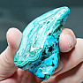 Chrysocolla with malachite polished Congo 4