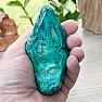 Chrysocolla with malachite polished Peru 3