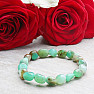 Chrysoprase bracelet extra made of ovals