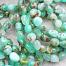 Chrysoprase bracelet extra made of ovals