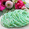 Chrysoprase bracelet extra AA quality ground beads