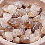 Citrine natural drummed A quality Brazil