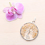 Citrine pendant Tree of life