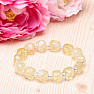 Lemon cut crystal and seed beads bracelet RB Design 173