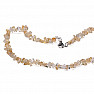 Chopped citrine necklace