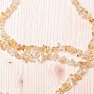 Chopped citrine necklace