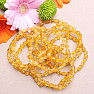 Citrine nugget bracelet