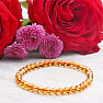 Citrine beaded bracelet