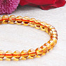 Citrine beaded bracelet