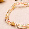 Citrine bracelet made of oval stones