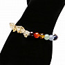 Chakra bracelet chopped citrine and seven beads