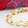 Citrine bracelet made of ovals