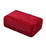 Travel jewelry box red Rectangle