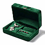 Travel jewelry box green Rectangle