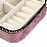 Travel jewelry box pink 10 cm