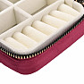 Jewelry box travel red 10 cm