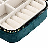 Jewelry box travel petrol 10 cm