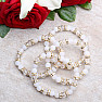 Crystal white rock crystal bracelet RB Design 65