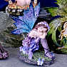 Fairy statuette purple-blue Akina