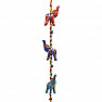 Feng Shui hanging decoration with fabric elephants