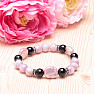 Keshi pearls, kunzite and agate bracelet RB Design 169