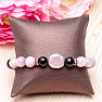 Keshi pearls, kunzite and agate bracelet RB Design 169