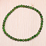 Diopsid bracelet AA quality cut beads extra